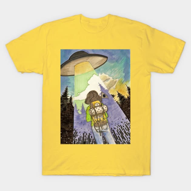 It's A UFO, Yo T-Shirt by artofannabellepullen